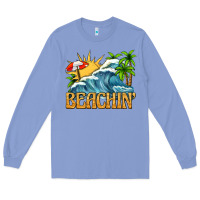 Colony Blue beachin Long Sleeve Tee - texasbilliewilder