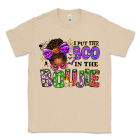 Mushroom I Put The Boo In The Boujie Messy Bun Classic Tee - texasbilliewilder