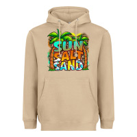 Mushroom sun salt sand summer Heavyweight Hoodie - Jasminsmagicworld