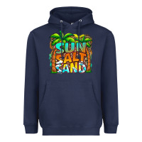 Navy sun salt sand summer Heavyweight Hoodie - Jasminsmagicworld