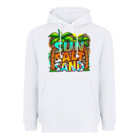 White sun salt sand summer Heavyweight Hoodie - Jasminsmagicworld