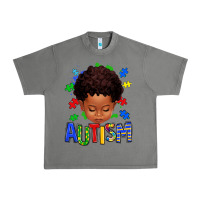 Tornado autism afro kid full face Urban Heavy Tee - texasbilliewilder