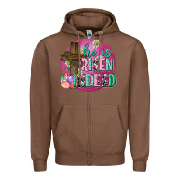 Chestnut he is risen indeed easter Zipper Hoodie - Neo Western