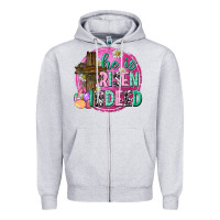 Heather Grey he is risen indeed easter Zipper Hoodie - Neo Western