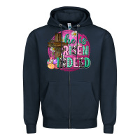 Navy he is risen indeed easter Zipper Hoodie - Neo Western