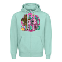 Seafoam he is risen indeed easter Zipper Hoodie - Neo Western