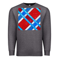 Charcoal Heather Glitter 4th Of July Seamless Pattern Premium Sweatshirt - BundleAndBundleShop