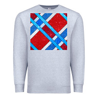 Heather Grey Glitter 4th Of July Seamless Pattern Premium Sweatshirt - BundleAndBundleShop