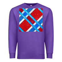 Purple Glitter 4th Of July Seamless Pattern Premium Sweatshirt - BundleAndBundleShop