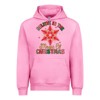 Fuchsia Pink believe in the magic of christmas Urban Hoodie - MaliasSmallBusiness