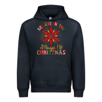 Navy believe in the magic of christmas Urban Hoodie - MaliasSmallBusiness