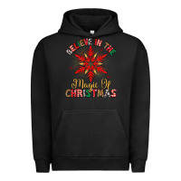 Pigment Black believe in the magic of christmas Urban Hoodie - MaliasSmallBusiness