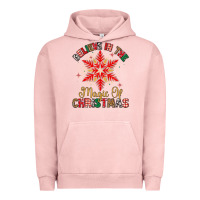 Pigment Salmon believe in the magic of christmas Urban Hoodie - MaliasSmallBusiness