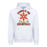 White believe in the magic of christmas Urban Hoodie - MaliasSmallBusiness