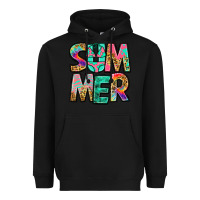 Black summer leopard tie dye Heavyweight Hoodie - Jasminsmagicworld