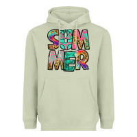Matcha summer leopard tie dye Heavyweight Hoodie - Jasminsmagicworld