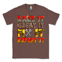 Chestnut race it great it fix it repeat it Classic Tee - Zillion Design Studio