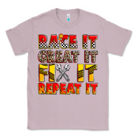 Lilac race it great it fix it repeat it Classic Tee - Zillion Design Studio