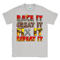 Moon Dust race it great it fix it repeat it Classic Tee - Zillion Design Studio