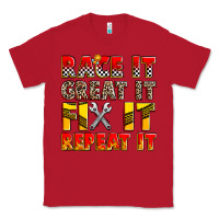 Red race it great it fix it repeat it Classic Tee - Zillion Design Studio