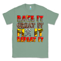Sage race it great it fix it repeat it Classic Tee - Zillion Design Studio