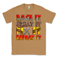 Toasted Coconut race it great it fix it repeat it Classic Tee - Zillion Design Studio