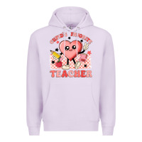 Lilac cupid's favorite teacher Premium Hoodie - MaliasSmallBusiness