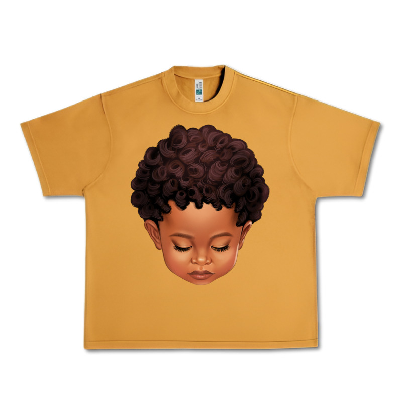 Cute Afro Boy Urban Heavy Tee by texasbilliewilder | Teevron