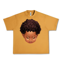 Peanut Butter cute afro boy Urban Heavy Tee - texasbilliewilder