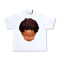 White cute afro boy Urban Heavy Tee - texasbilliewilder