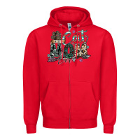 Red best cat mom ever Zipper Hoodie - SublimationCraftShop