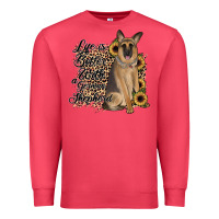 Cardinal Life is better with a German Shepherd Premium Sweatshirt - JahusDesignShop
