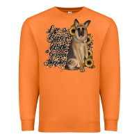 Carrot Life is better with a German Shepherd Premium Sweatshirt - JahusDesignShop