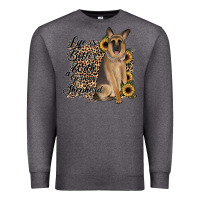 Charcoal Heather Life is better with a German Shepherd Premium Sweatshirt - JahusDesignShop