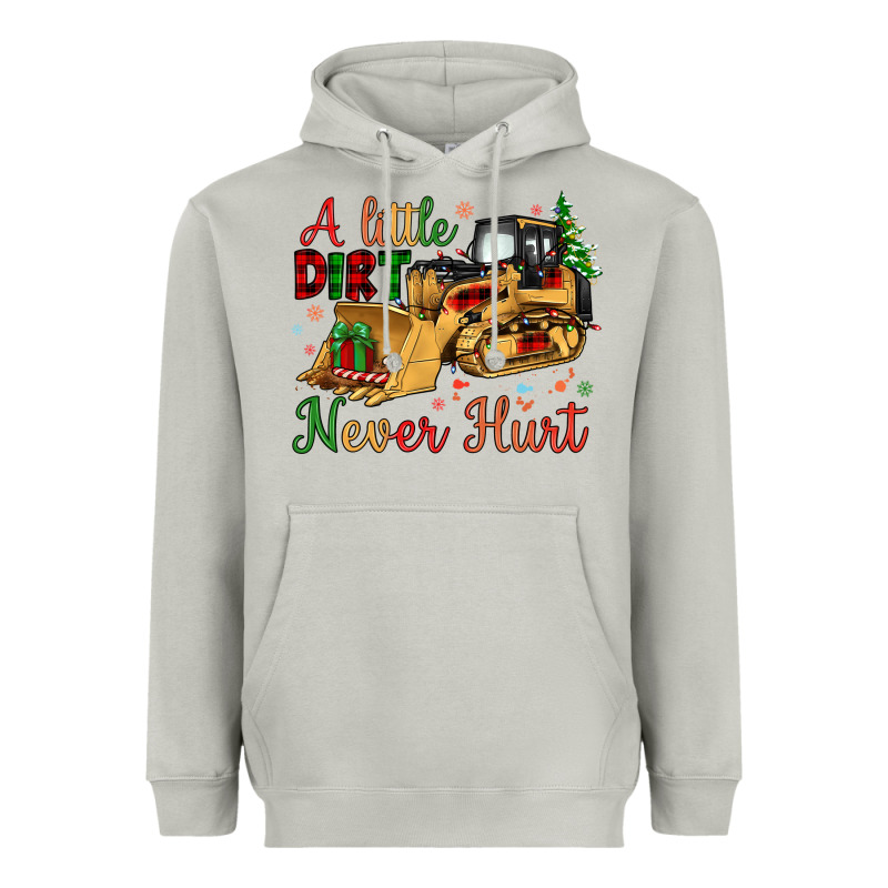 Christmas A Little Dirt Never Hurt Heavyweight Hoodie by Artiststas | Teevron