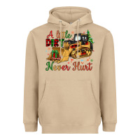 Mushroom Christmas A Little Dirt Never Hurt Heavyweight Hoodie - Artiststas
