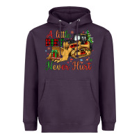Plum Christmas A Little Dirt Never Hurt Heavyweight Hoodie - Artiststas