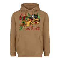Toasted Coconut Christmas A Little Dirt Never Hurt Heavyweight Hoodie - Artiststas