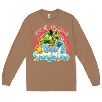 Toasted Coconut beer and sunshine Long Sleeve Tee - texasbilliewilder