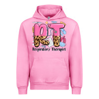 Fuchsia Pink respiratory therapist Urban Hoodie - MaliasSmallBusiness