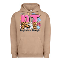 Pigment Burro respiratory therapist Urban Hoodie - MaliasSmallBusiness