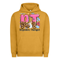 Pigment Peanut Butter respiratory therapist Urban Hoodie - MaliasSmallBusiness