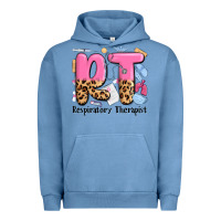 Pigment Pebble Blue respiratory therapist Urban Hoodie - MaliasSmallBusiness