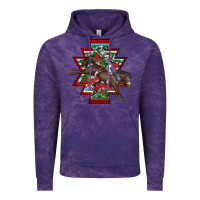 Cloud Purple aztec rodeo christmas Vintage Hoodie - AdoDesignShop
