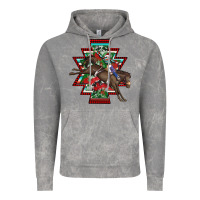 Cloud Rock aztec rodeo christmas Vintage Hoodie - AdoDesignShop
