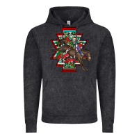 Aztec Rodeo Christmas Vintage Hoodie | Teevron