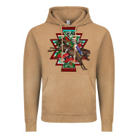 Vintage Camel aztec rodeo christmas Vintage Hoodie - AdoDesignShop