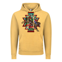 Vintage Mustard aztec rodeo christmas Vintage Hoodie - AdoDesignShop