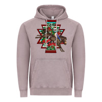 Vintage Zinc aztec rodeo christmas Vintage Hoodie - AdoDesignShop