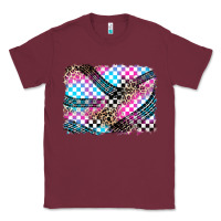 Burgundy race background Classic Tee - Zillion Design Studio